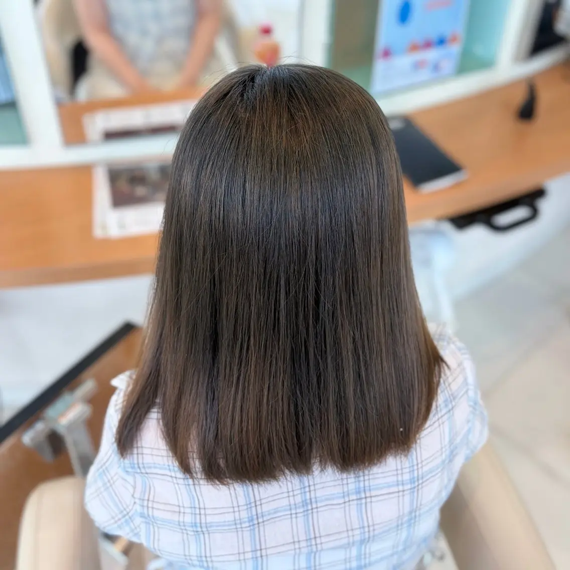カラー ブリーチ グレージュ オリーブグレージュ オリーブグレー ヘアカラー トリートメント RIRI/ 透明感カラー/浜松のヘアスタイル
