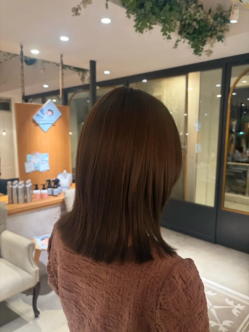 ミディアム 笹野 日麻莉のヘアスタイル
