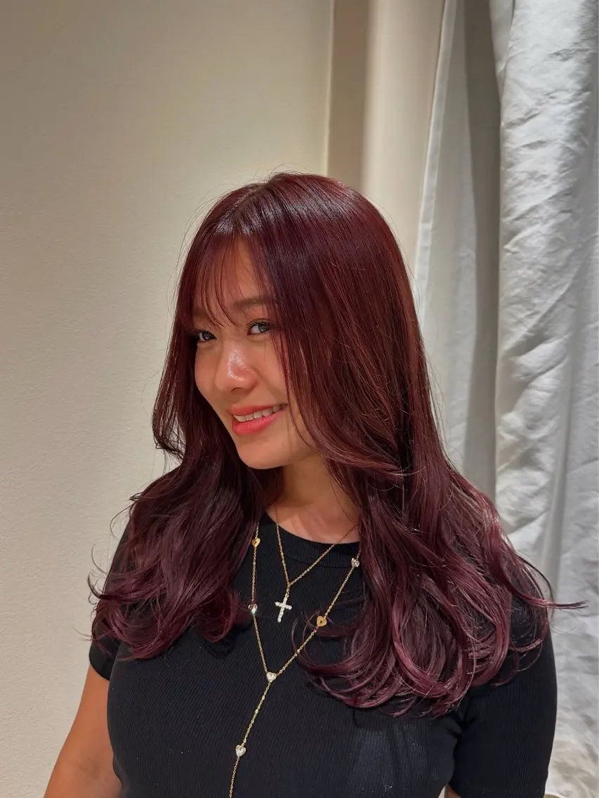 ロング 中野 はるるのヘアスタイル