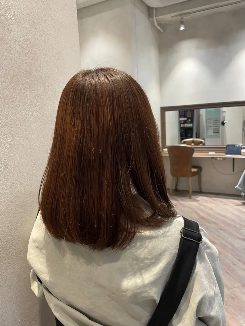 カラー カット ヘアカラー 田島 穂乃花のヘアスタイル