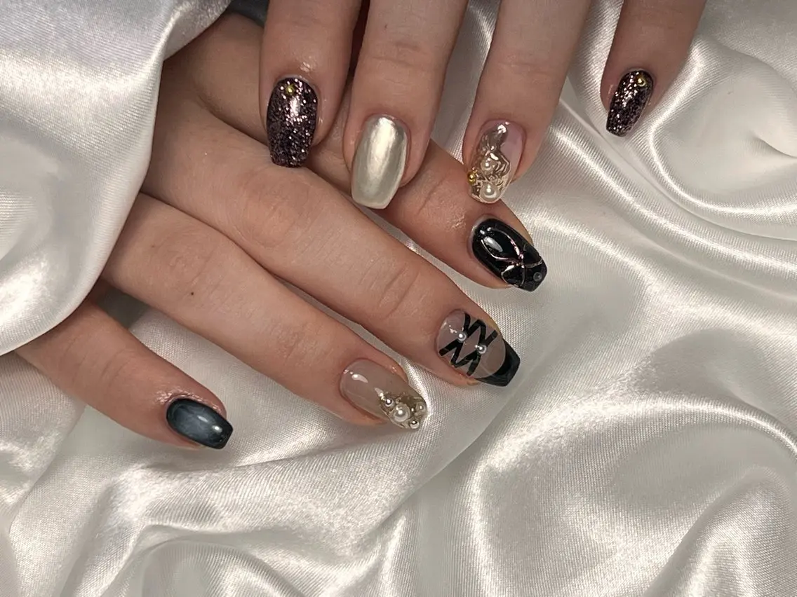 ネイル ハンドネイル ak nail .のネイルデザイン