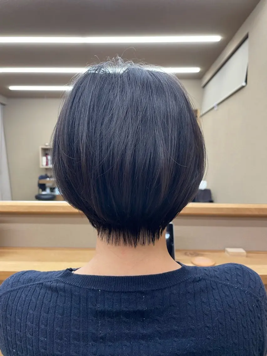 ショート ショートヘア くびれミディアム/似 合わせ/鎌倉/edAのヘアスタイル