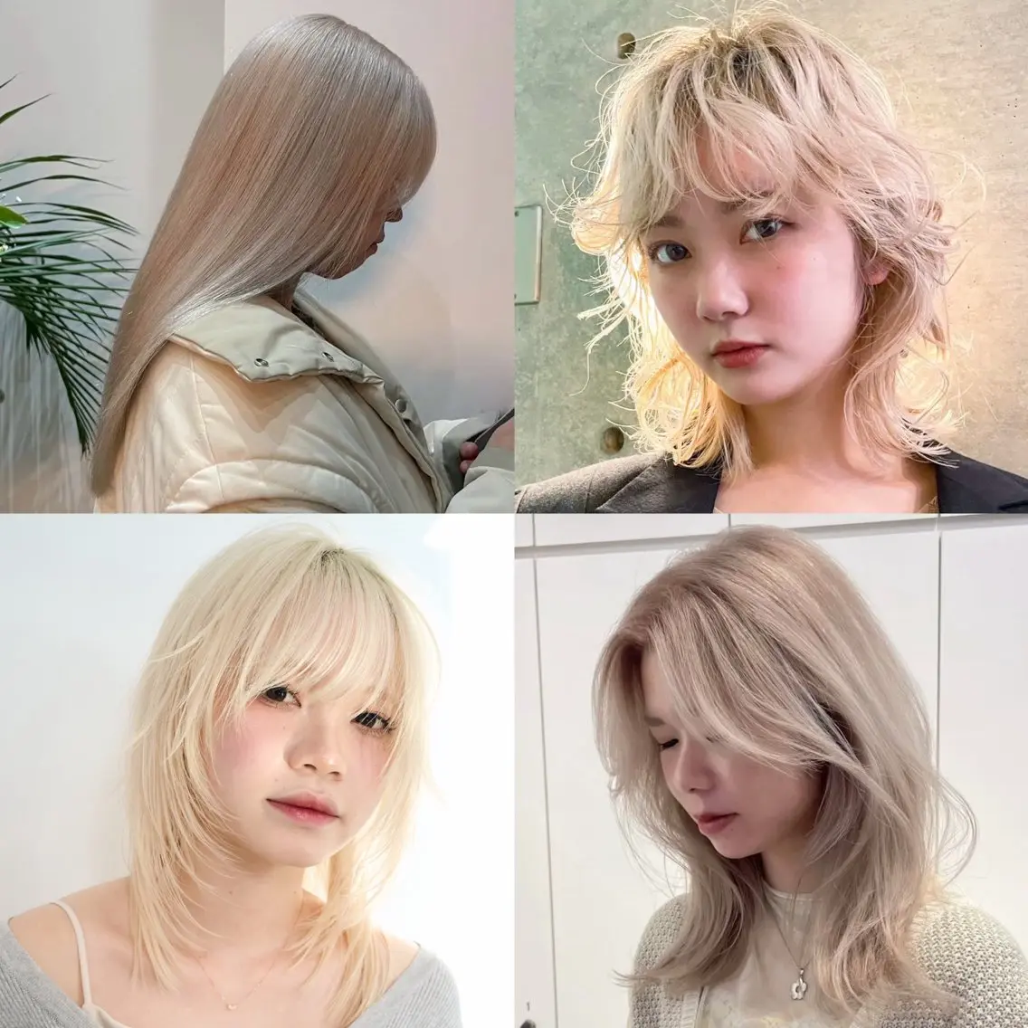 ミディアム カット ヘアカラー レイヤーカット/ ブリーチ💫チャンのヘアスタイル