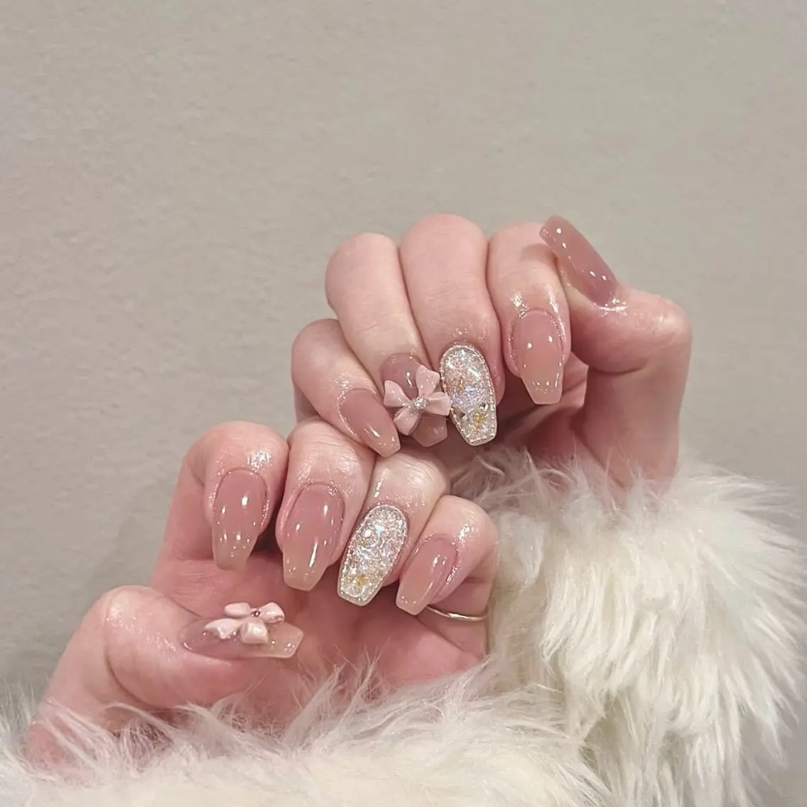 ネイル アートネイル フレンチネイル ジェルネイル ニュアンスネイル オフィスネイル ハンドネイル Jenn Nail Shinokuboのネイルデザイン