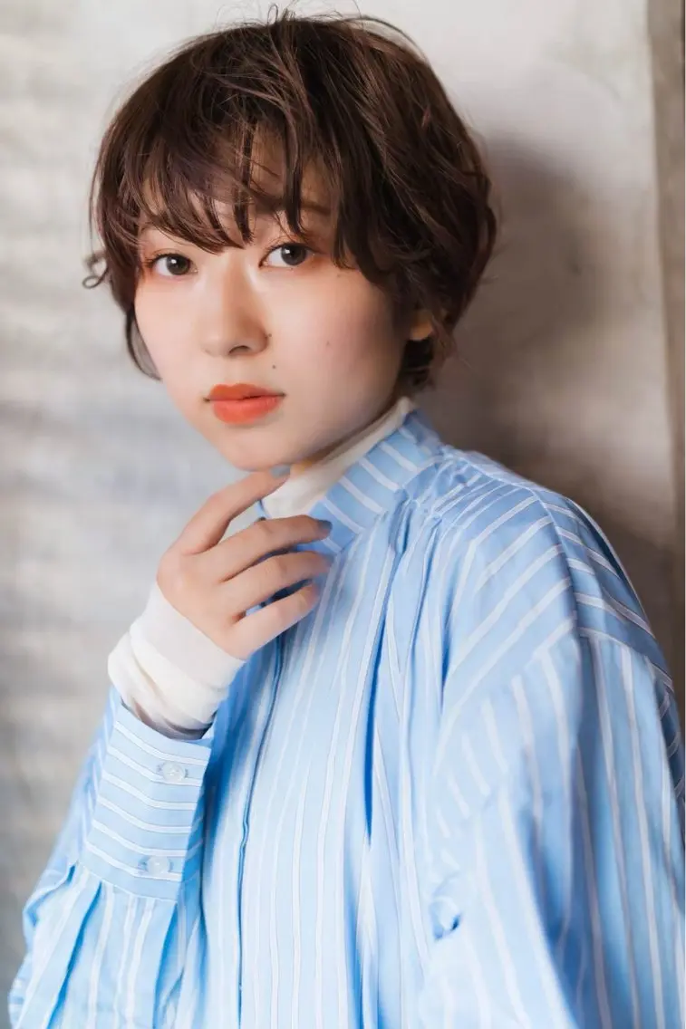 ショート カラー trip kano.のヘアスタイル