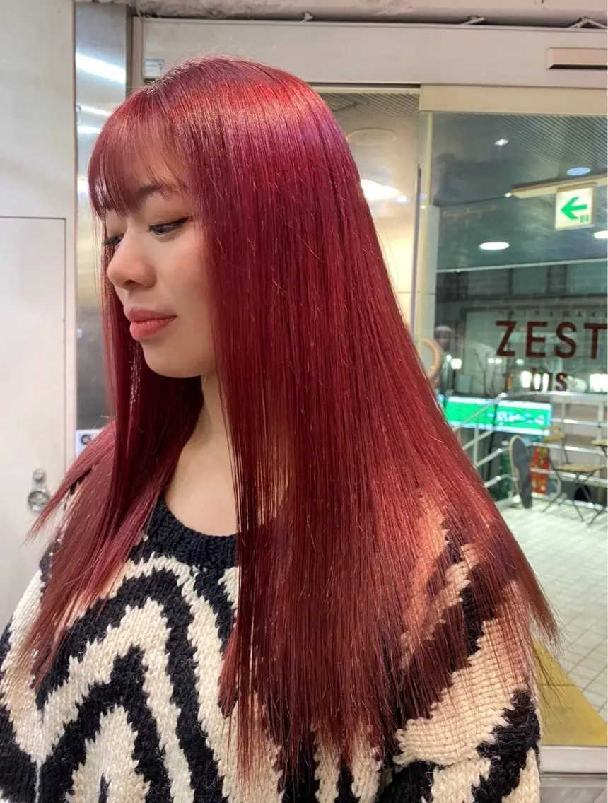 ロング カラー ベージュカラー ブリーチ ケアブリーチ ダブルカラー イヤリングカラー ヘアカラー 艶髪カラー🫧 髪質改善💧レアのヘアスタイル