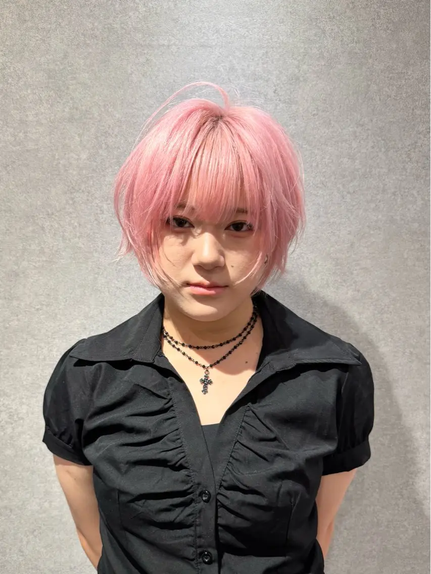 【ケアブリーチ】カット＋ケアブリーチ＋カラー＋5STEPトリートメントの写真