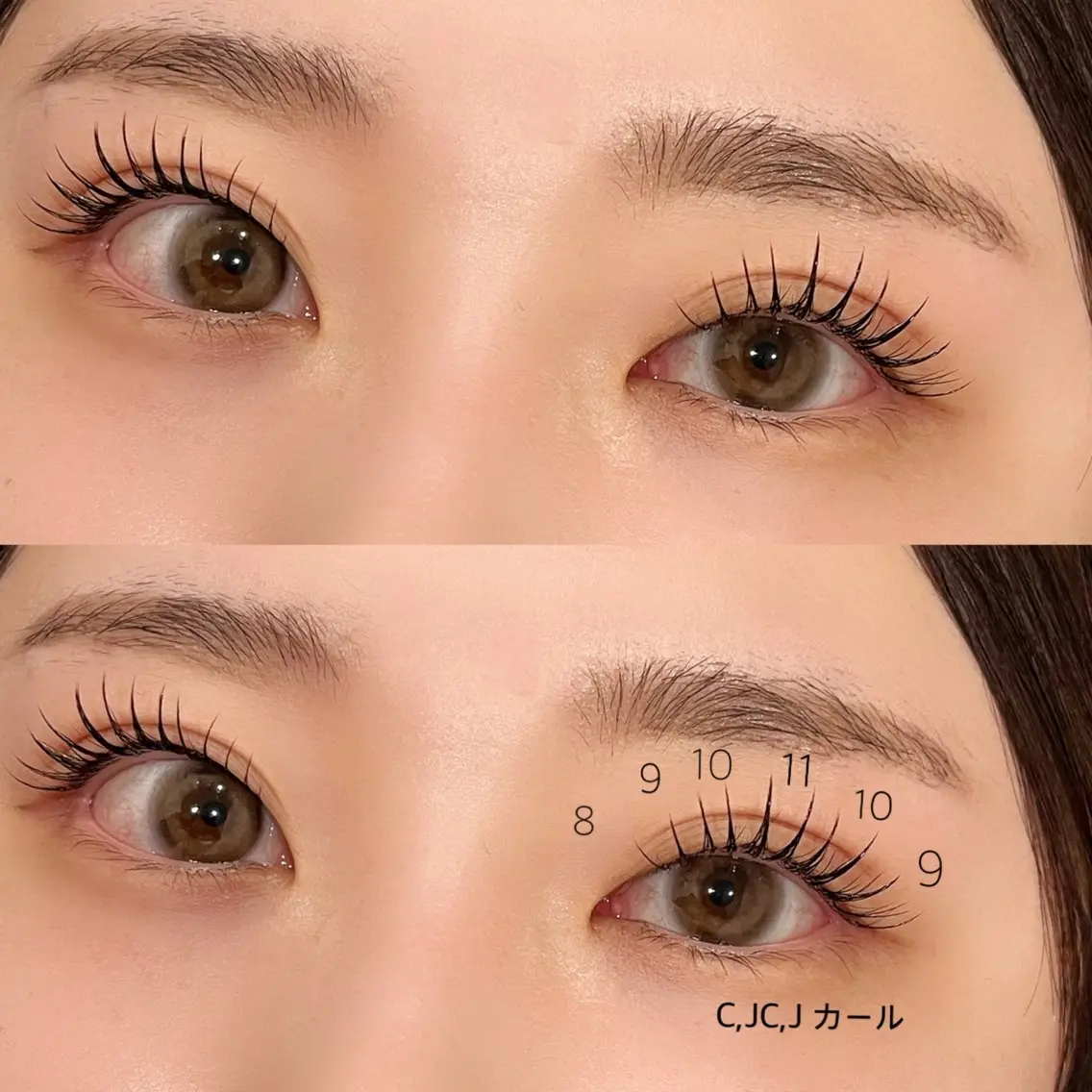 マツエク・マツパ EYE405 fukuyamaのマツエク・マツパデザイン