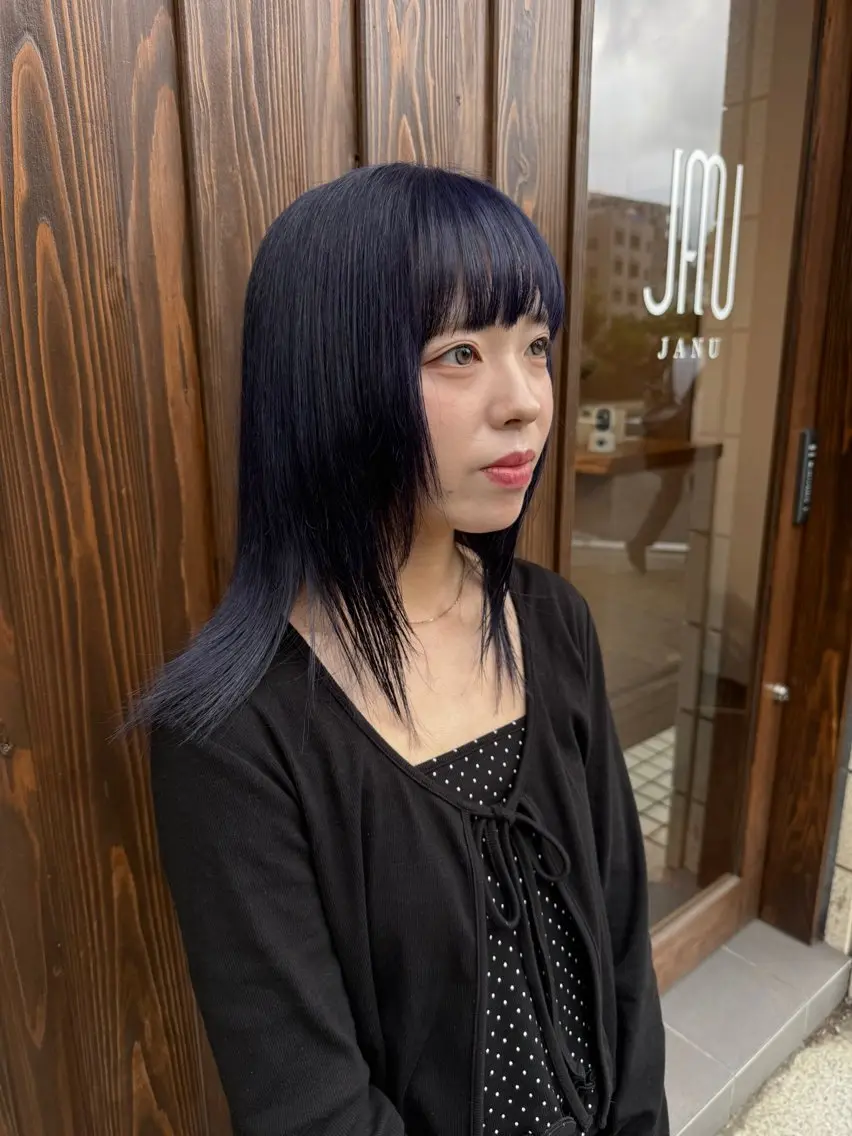 ミディアム カラーモデル募集中 🫧宮崎寛美のヘアスタイル