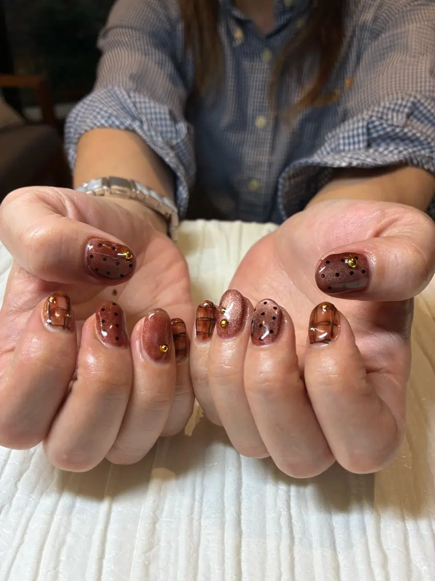 ネイル ハンドネイル ouchi. de.nailのネイルデザイン