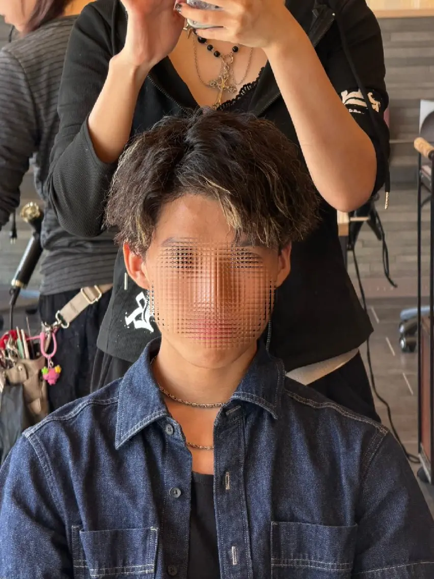 パーマ メンズ 日進梅森台 /羽田野紗可のヘアスタイル