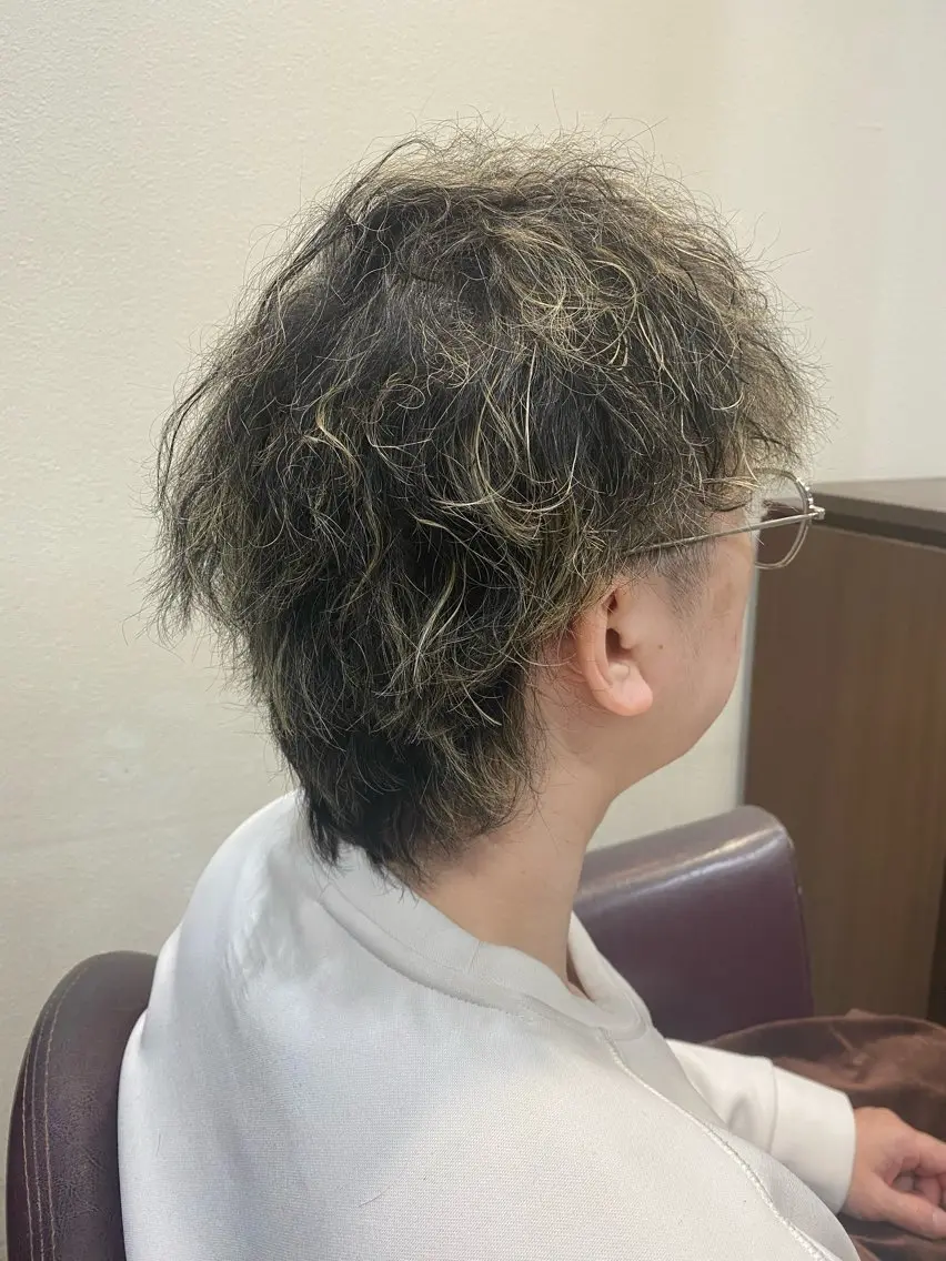 パーマ メンズ メンズパーマ 仲井 充のヘアスタイル