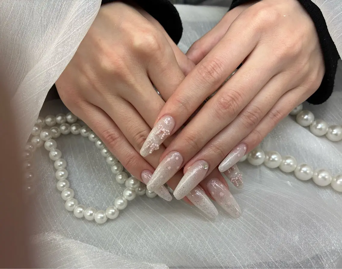 ネイル ハンドネイル 🩵Minmin nail salonのネイルデザイン