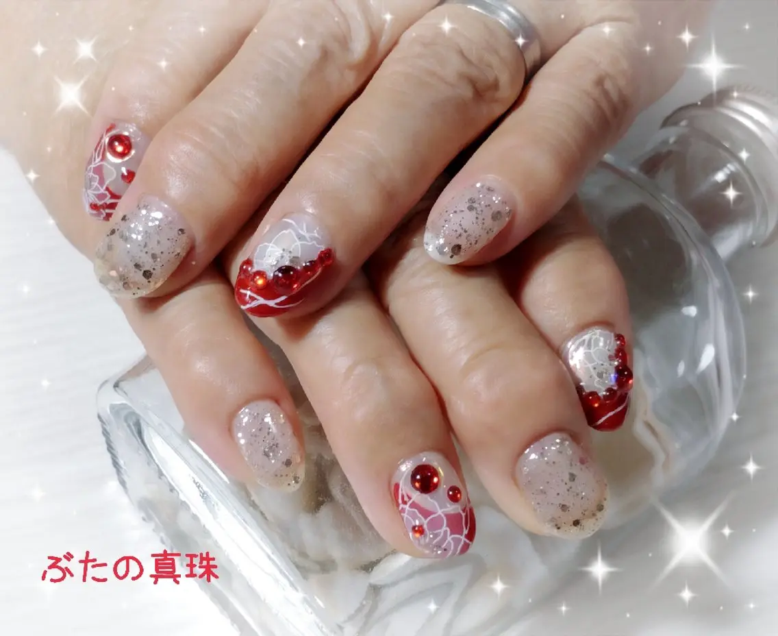 ネイル ハンドネイル 林 珠里のネイルデザイン