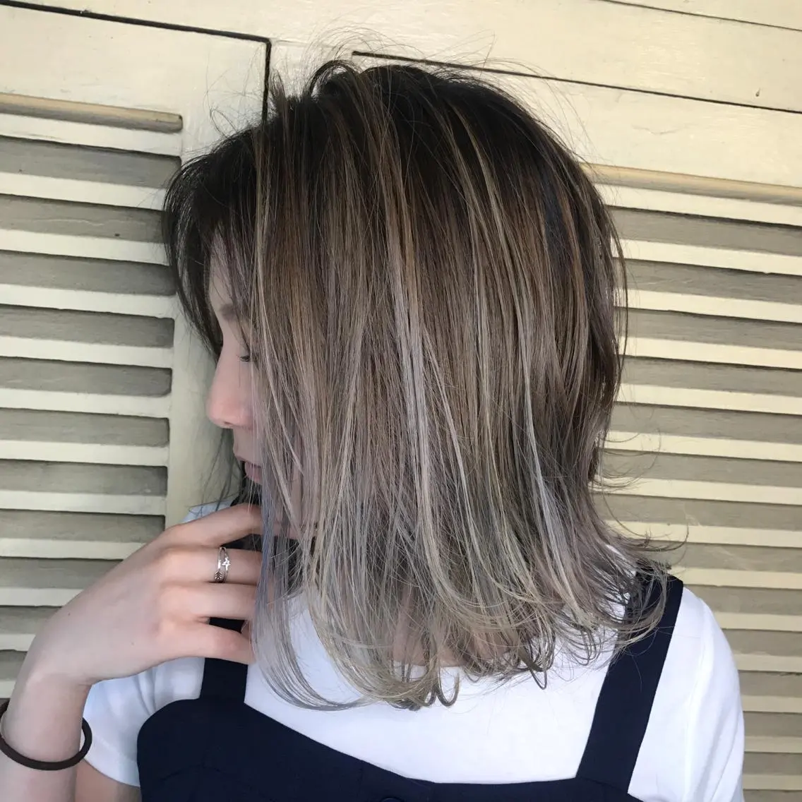 ミディアム カラー 髪質改善 Daisukiのヘアスタイル