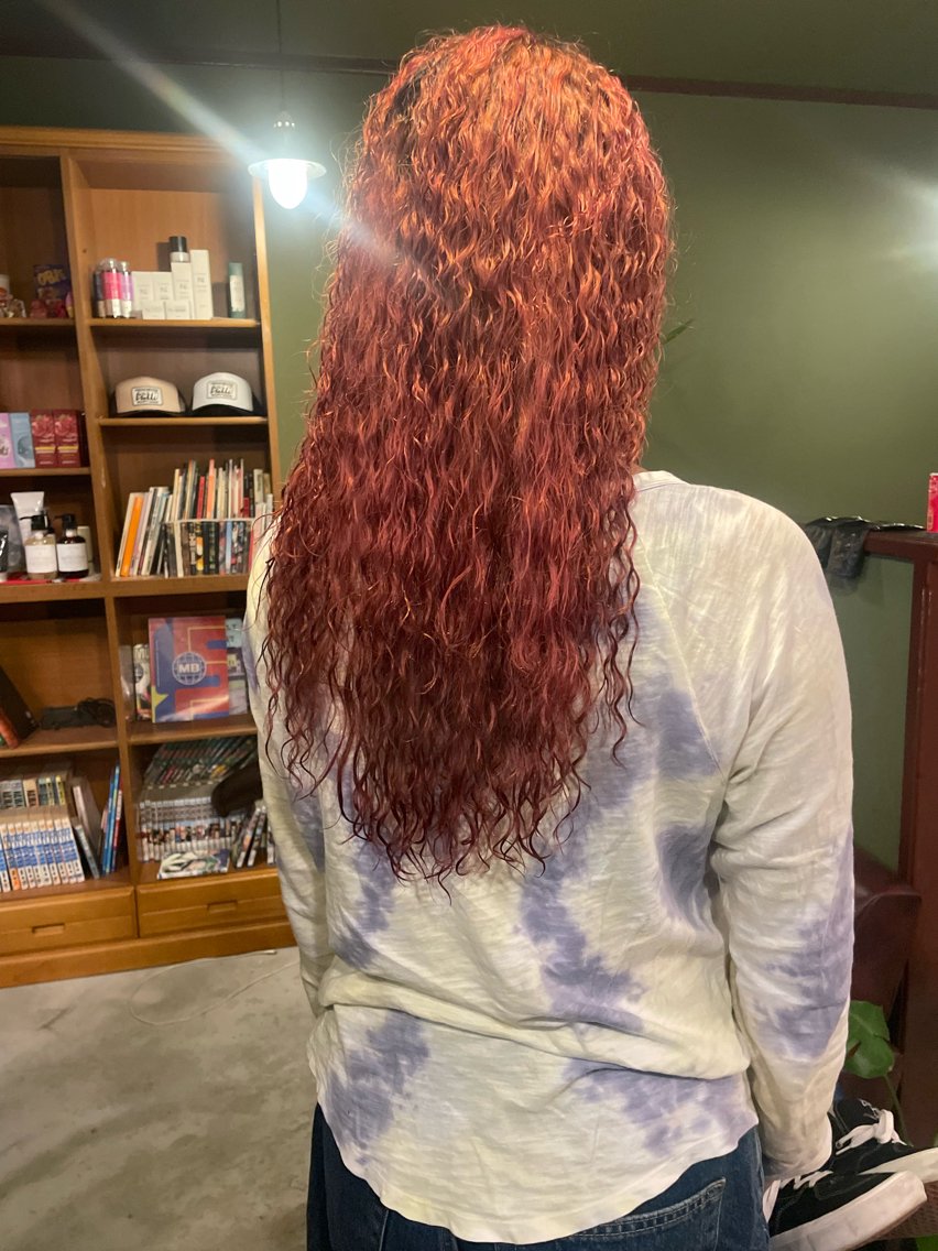 ロング カラー パーマ パーマ PATH-hair. storeのヘアスタイル