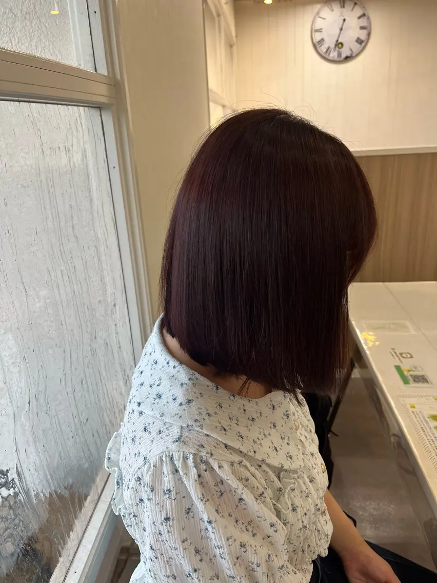 ボブスタイル🤍ྀི *️⃣シャンプー付き🧴♡の写真