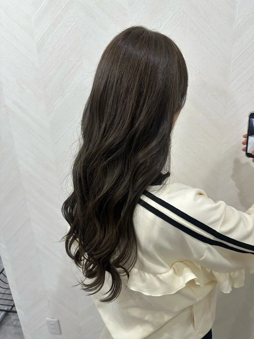 カラー ヘアカラー ま ゆのヘアスタイル