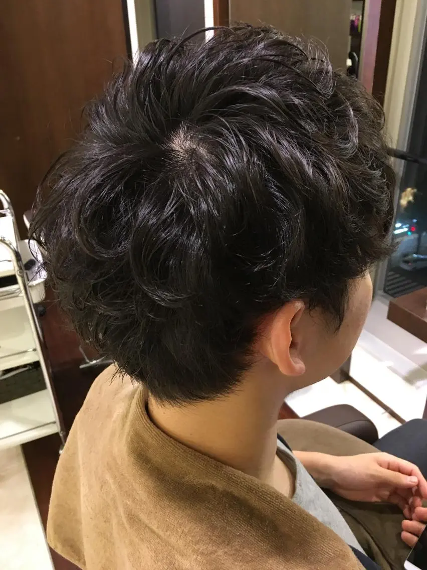 《新規メンズ限定》パーマ+カットの写真