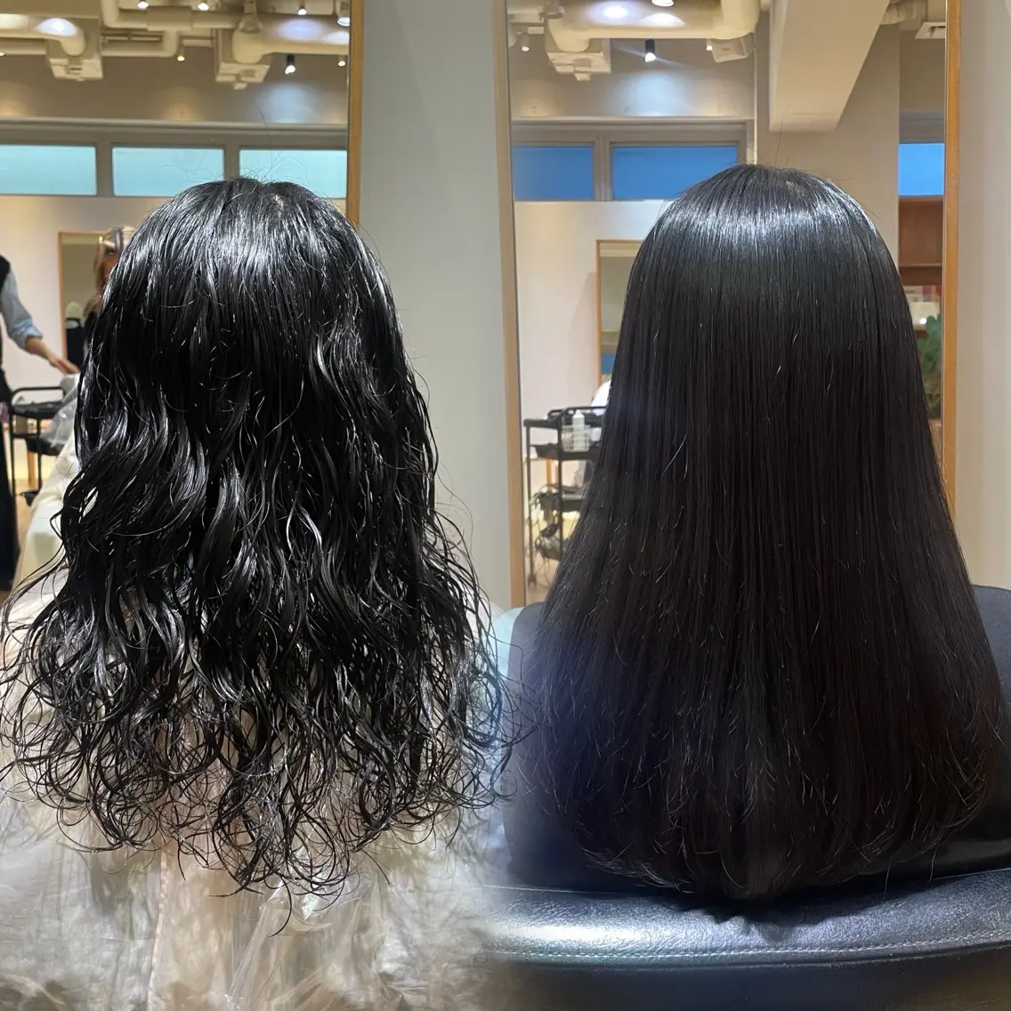 ロング パーマ ロング 縮毛矯正 縮毛矯正/レイヤー 🌙児玉光瑠のヘアスタイル