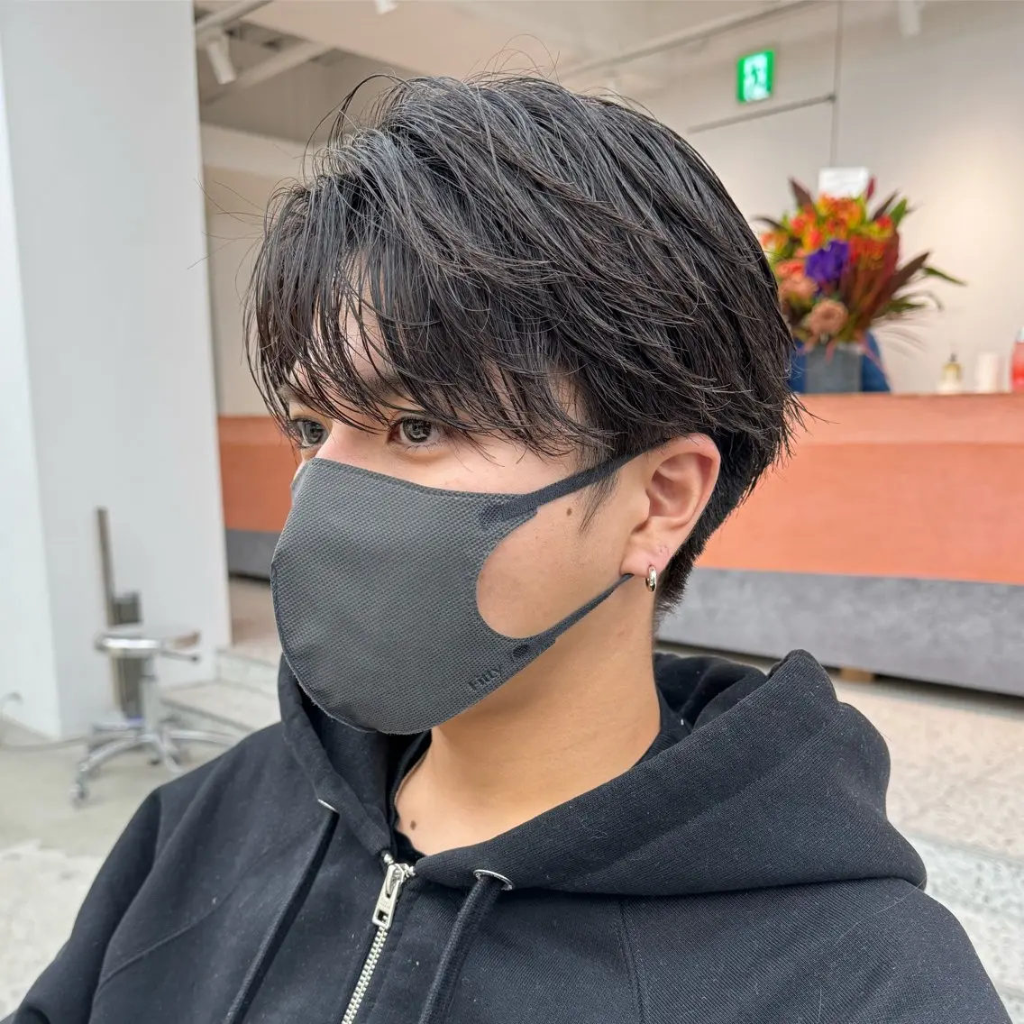 メンズカット+眉カット✂︎骨格、髪質に合わせてカットさせていただきます‼️の写真