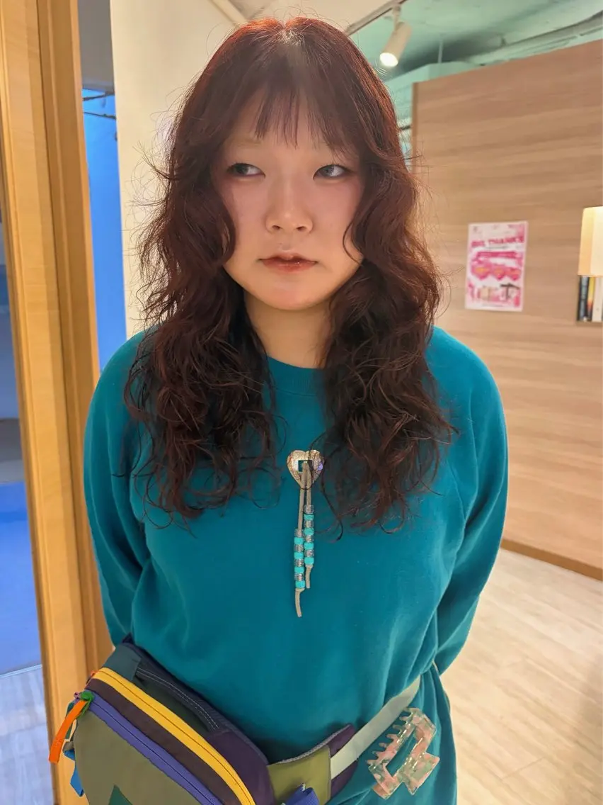 ロング カラー ブリーチ ブリーチなしカラー トリートメント ヘアカラー anzu🤍透明感/ 似合わせhair🌛のヘアスタイル