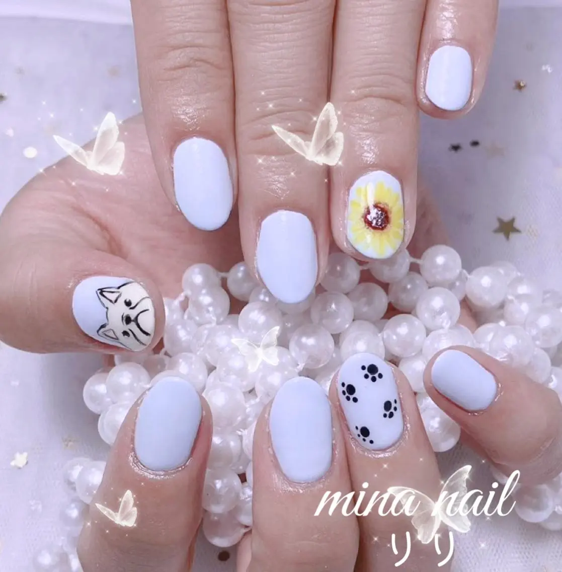 ネイル リリ 奈🎀のネイルデザイン