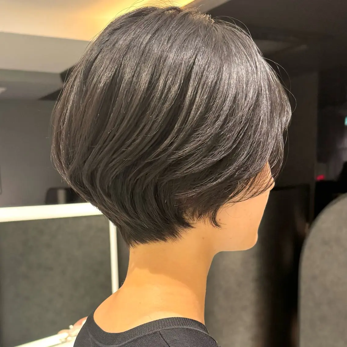ショート ハンサムショート ショートヘア ひなた あゆみのヘアスタイル