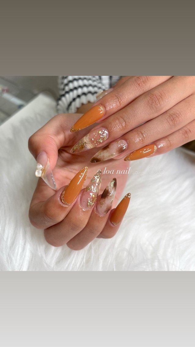 ネイル ハンドネイル loa nailのネイルデザイン