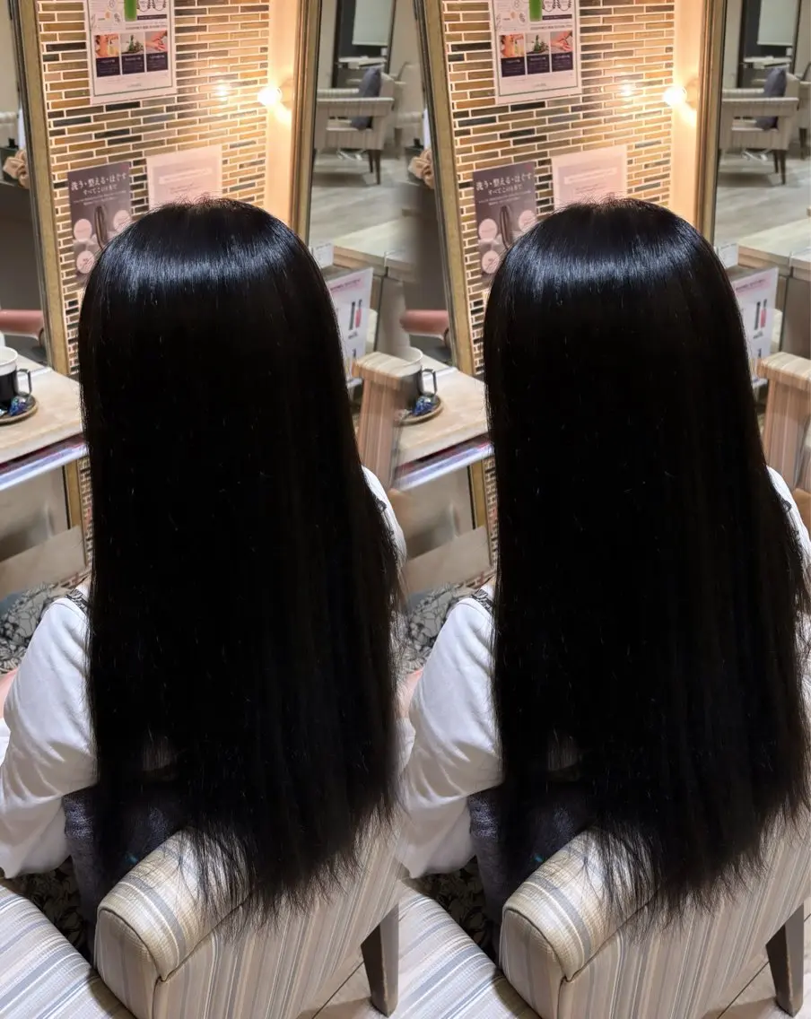 ロング ヘアカラー 杉本 奈々美のヘアスタイル