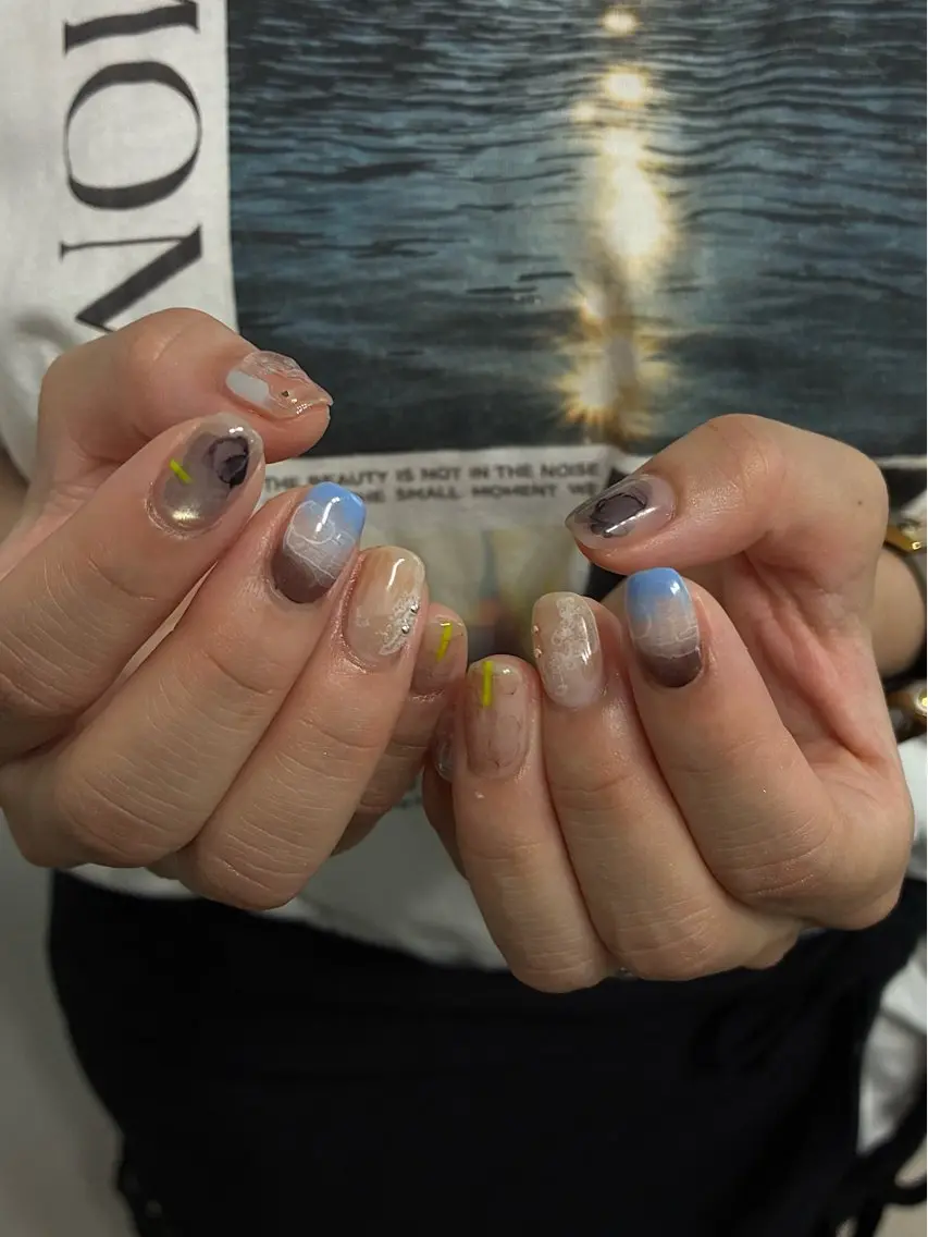 ネイル ハンドネイル nail salon Lipine 新守山のネイルデザイン