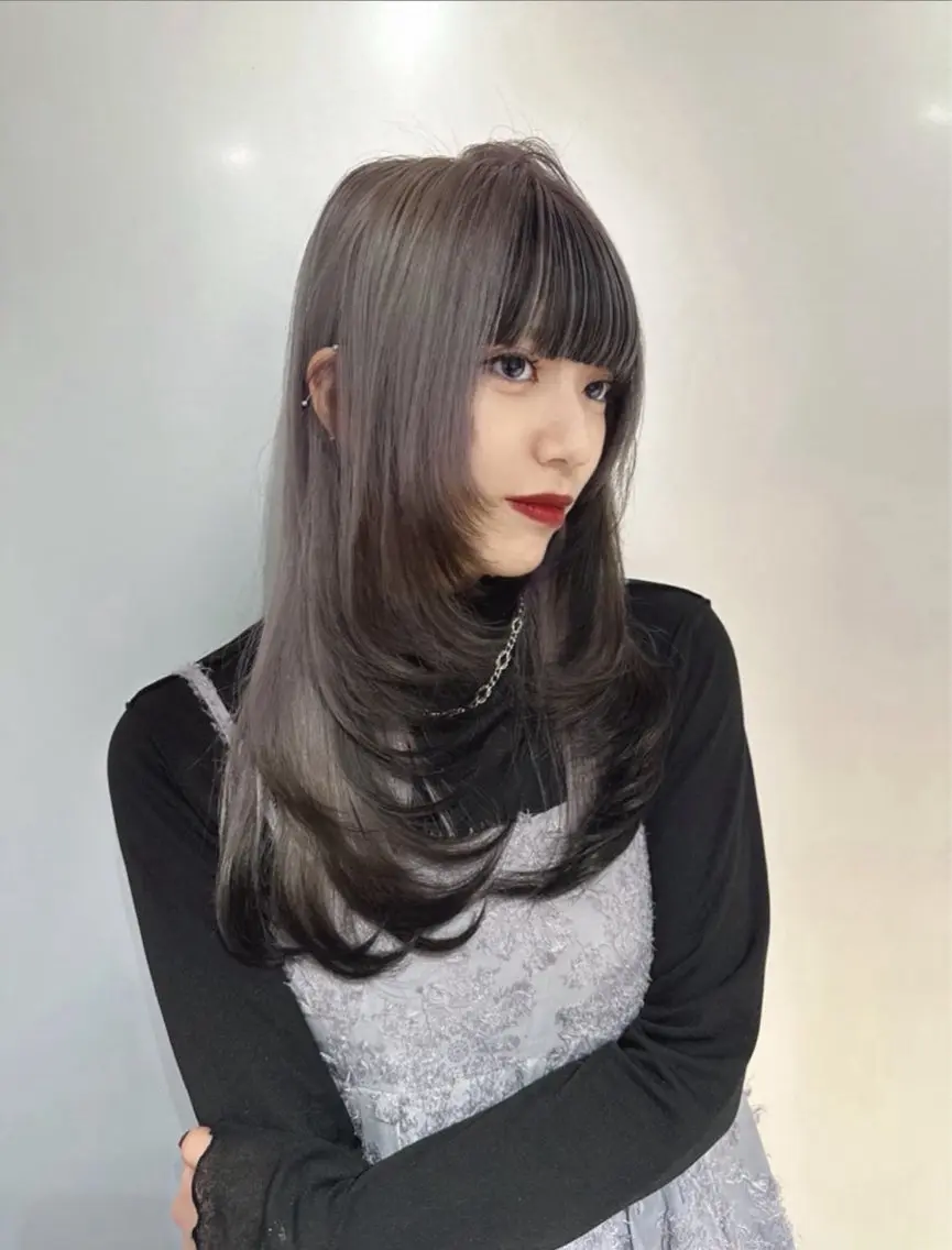 ロング カラー 髪質改善 韓国風ヘア レイヤーカット カット トリートメント ✨美髪改善 特化✨ユウヤ🇰🇷のヘアスタイル