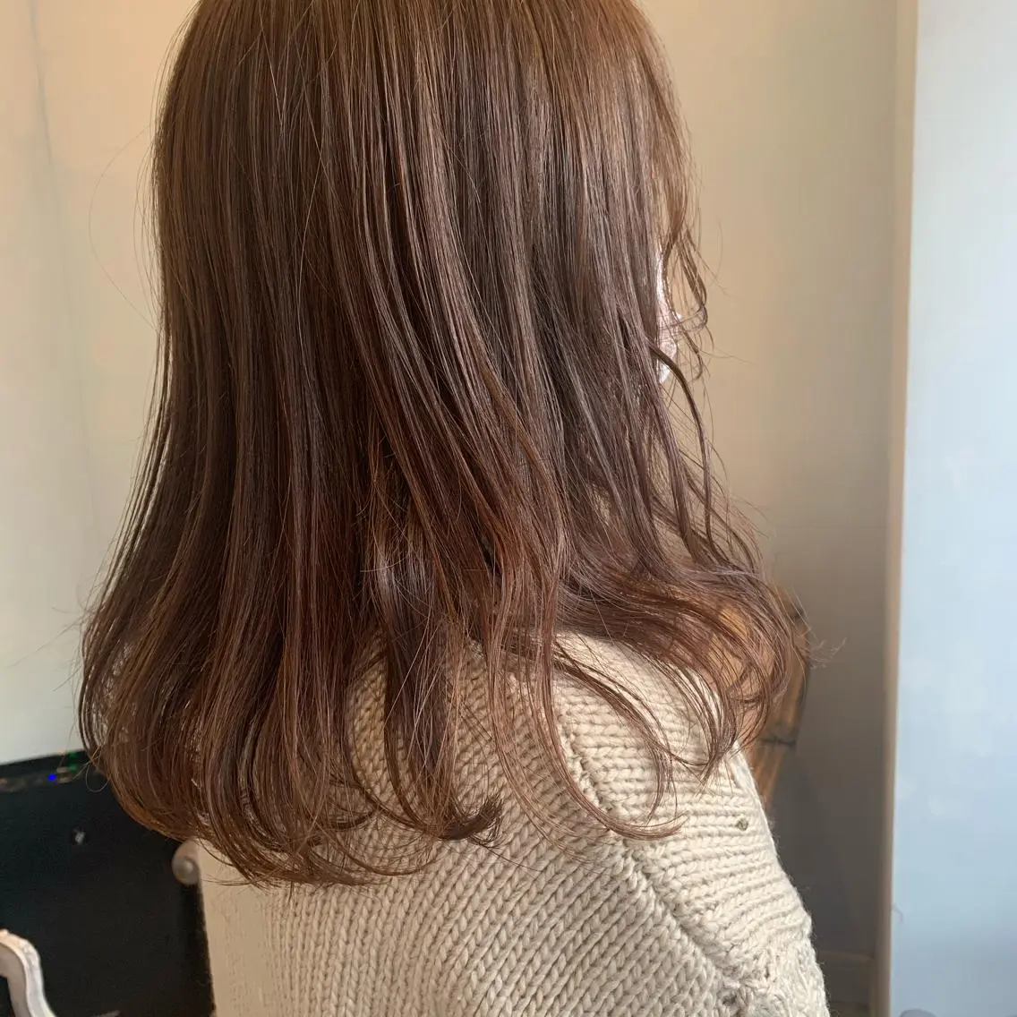 セミロング カラー Takahashi Yuriのヘアスタイル