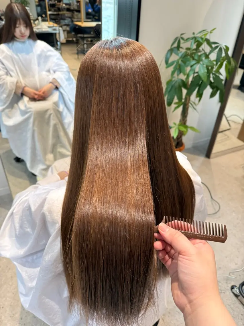 カラー ベージュカラー ラベンダーカラー ヘアカラー mai .のヘアスタイル