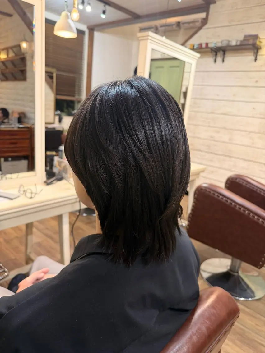 パーマ メンズ 縮毛矯正 縮毛矯正 🌻miyu🌻/ 縮毛矯正/ワンカラーのヘアスタイル