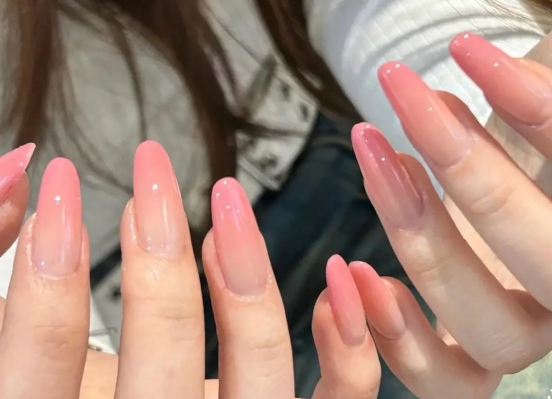 グラデーション　(カラーorラメ)の写真