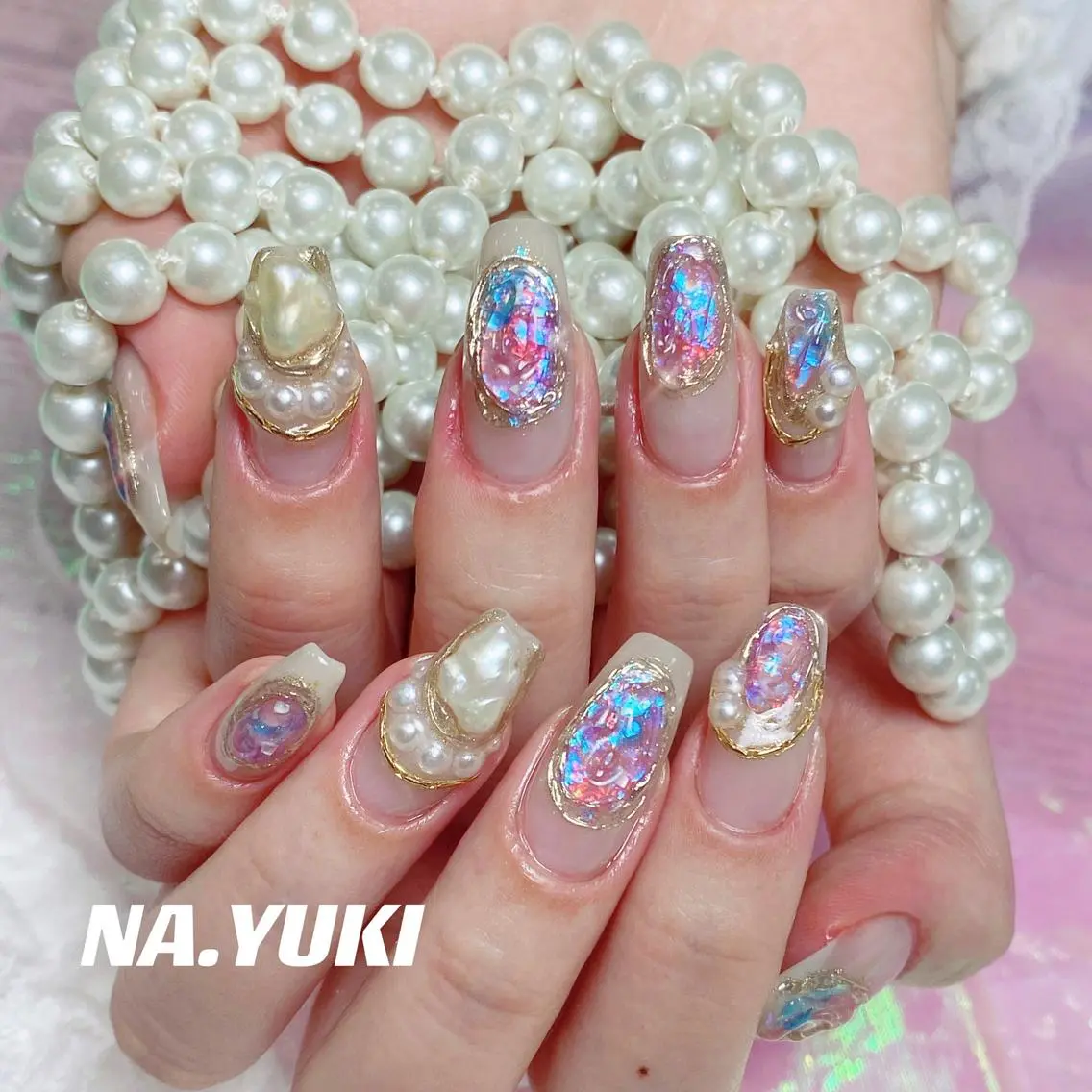 ネイル ハンドネイル 🎀 moo～ 🎀のネイルデザイン
