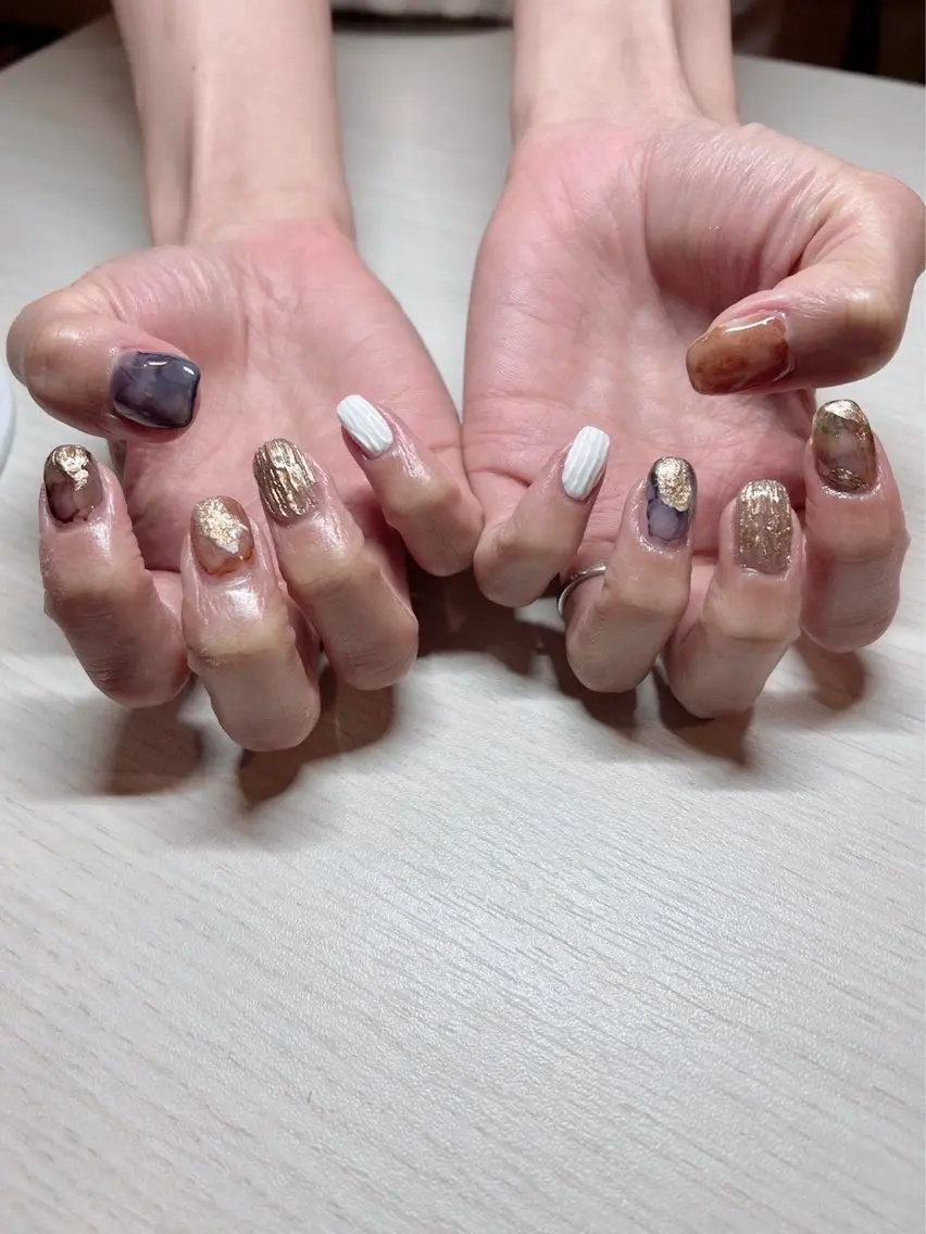 ネイル ニュアンスネイル Sasaki Chiyokoのネイルデザイン