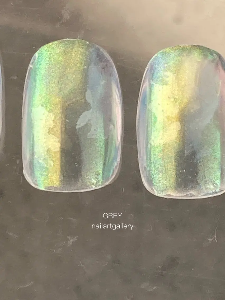 ネイル アートネイル 【GREY】 TAIRAのネイルデザイン