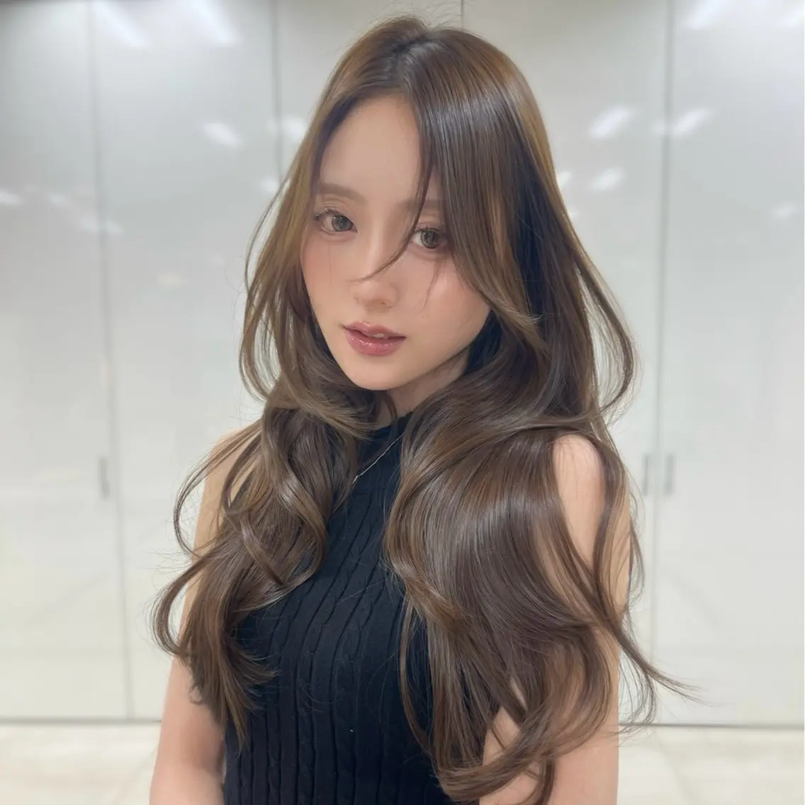 ロング ハイレイヤー レイヤーカット カット 新宿🌙 Maoのヘアスタイル
