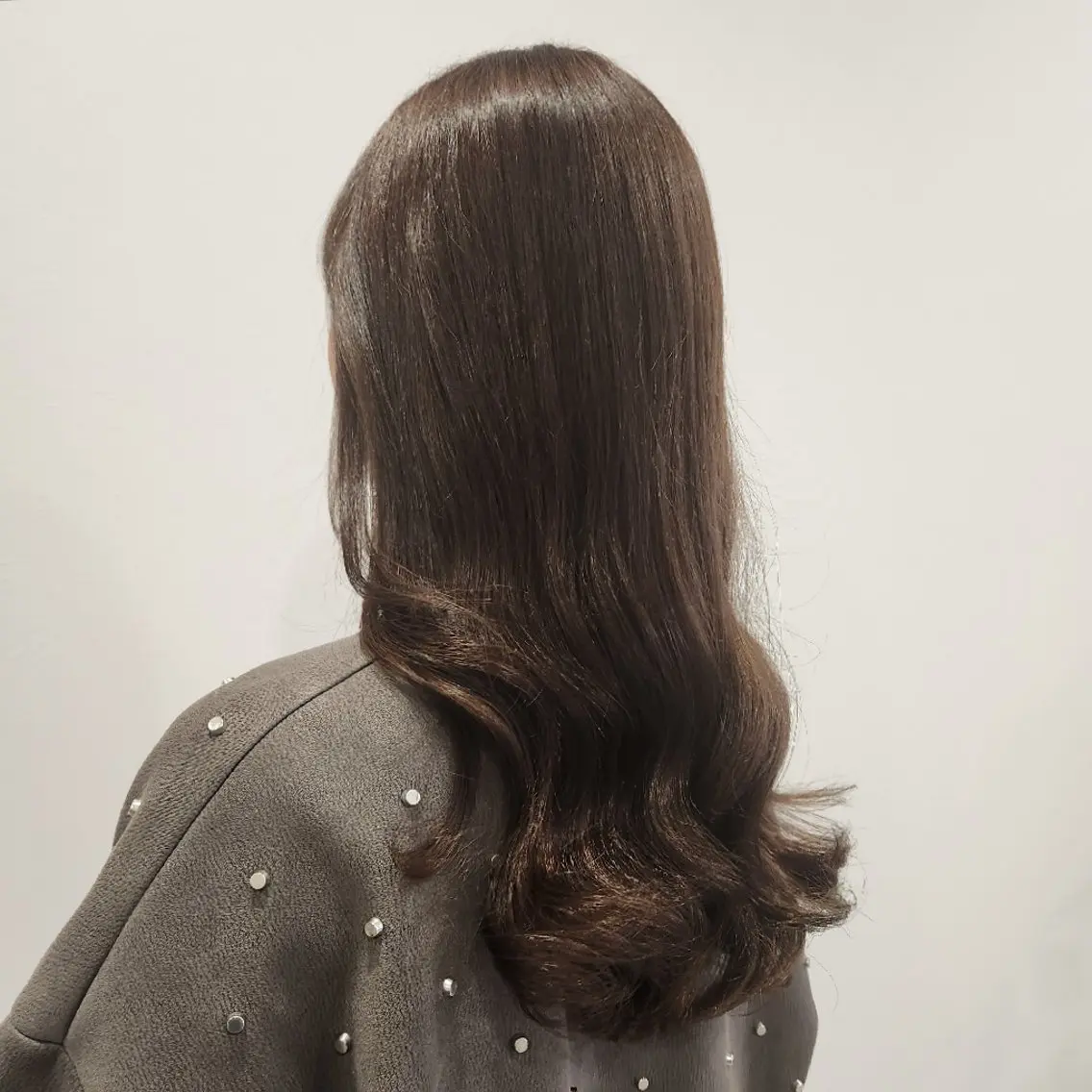 ロング カラー グレージュ シールエクステ🎀 ホシノ🕒ユウカのヘアスタイル