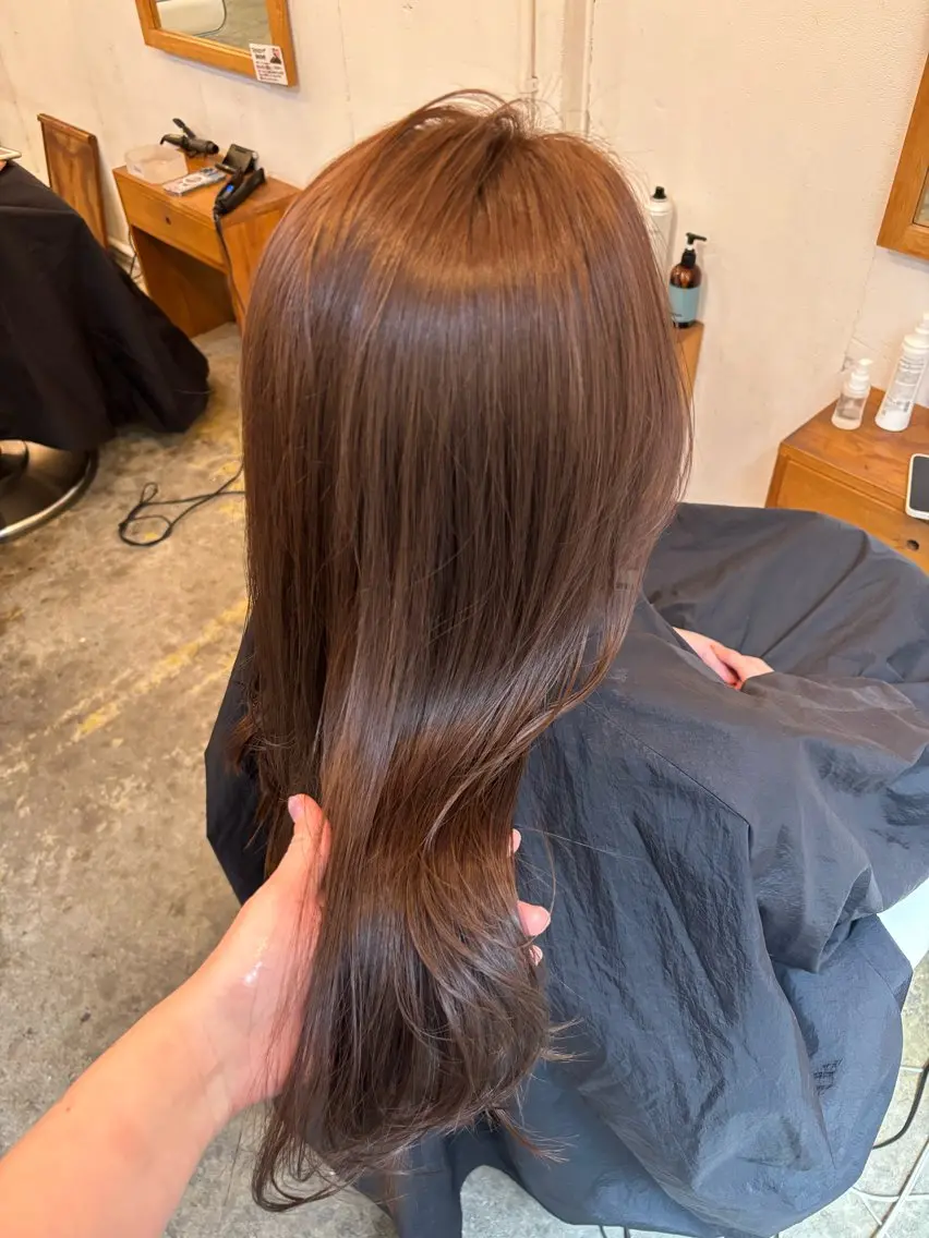 ロング カット ヘアカラー 天神・大名 kotomiのヘアスタイル