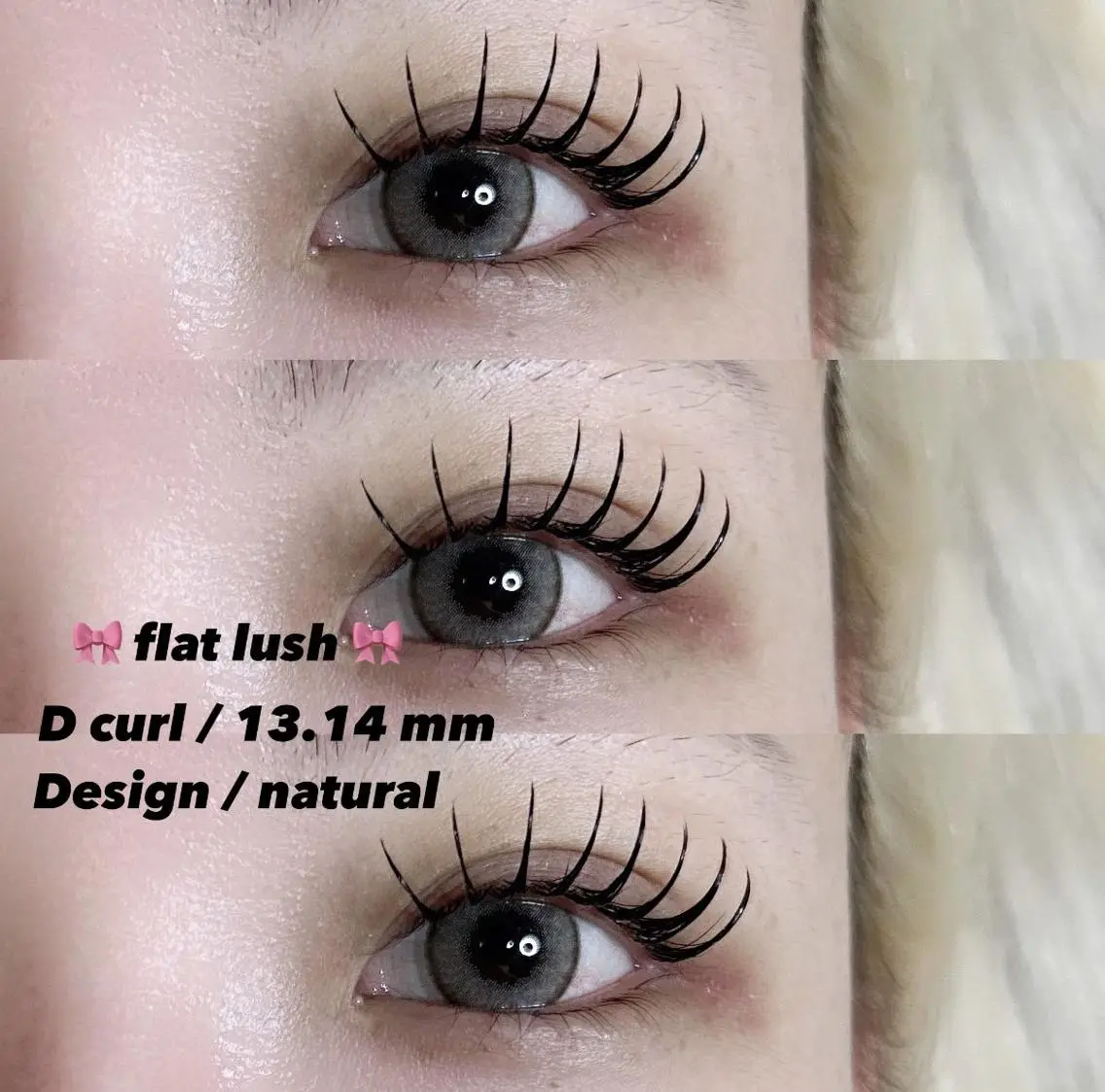 マツエク・マツパ Lumi lash by tiaのマツエク・マツパデザイン