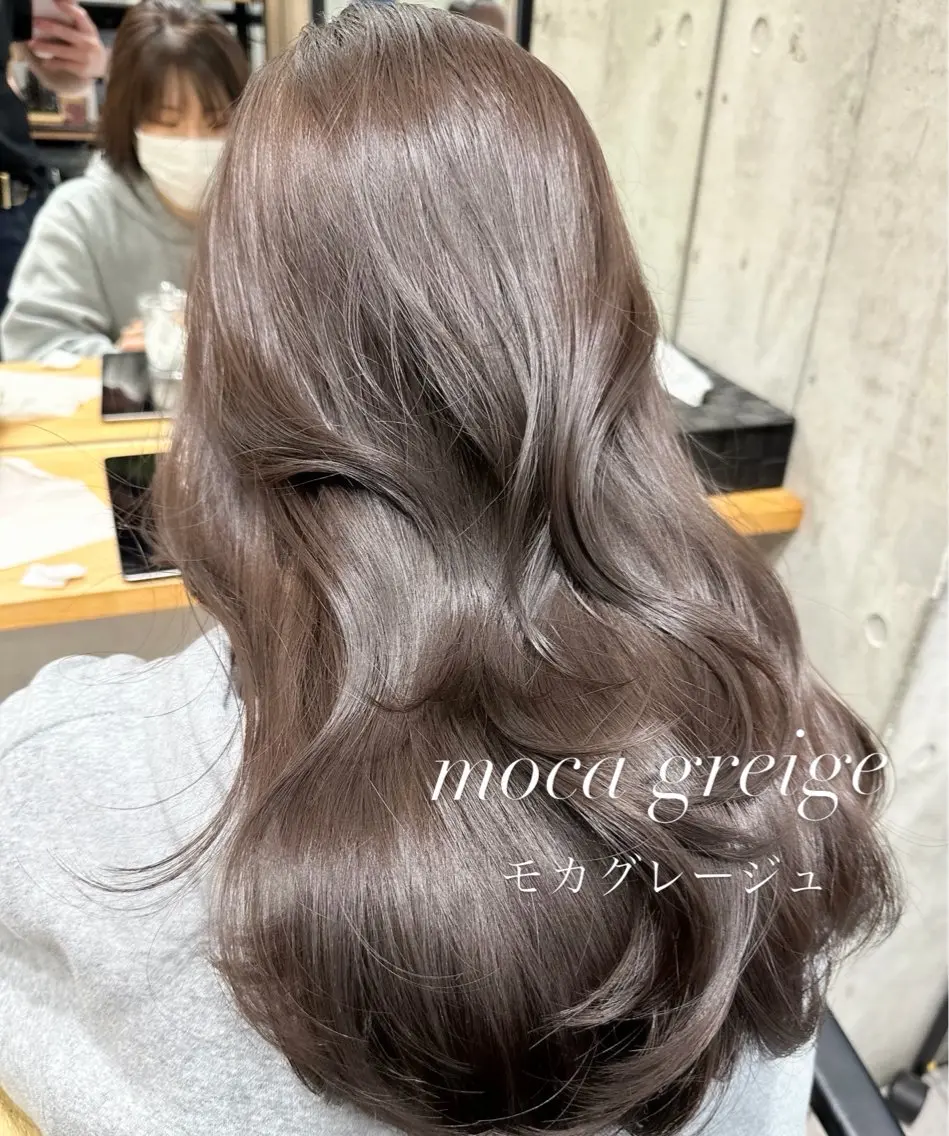 セミロング ✨透明感カラー 恵比寿HAYATO✨のヘアスタイル
