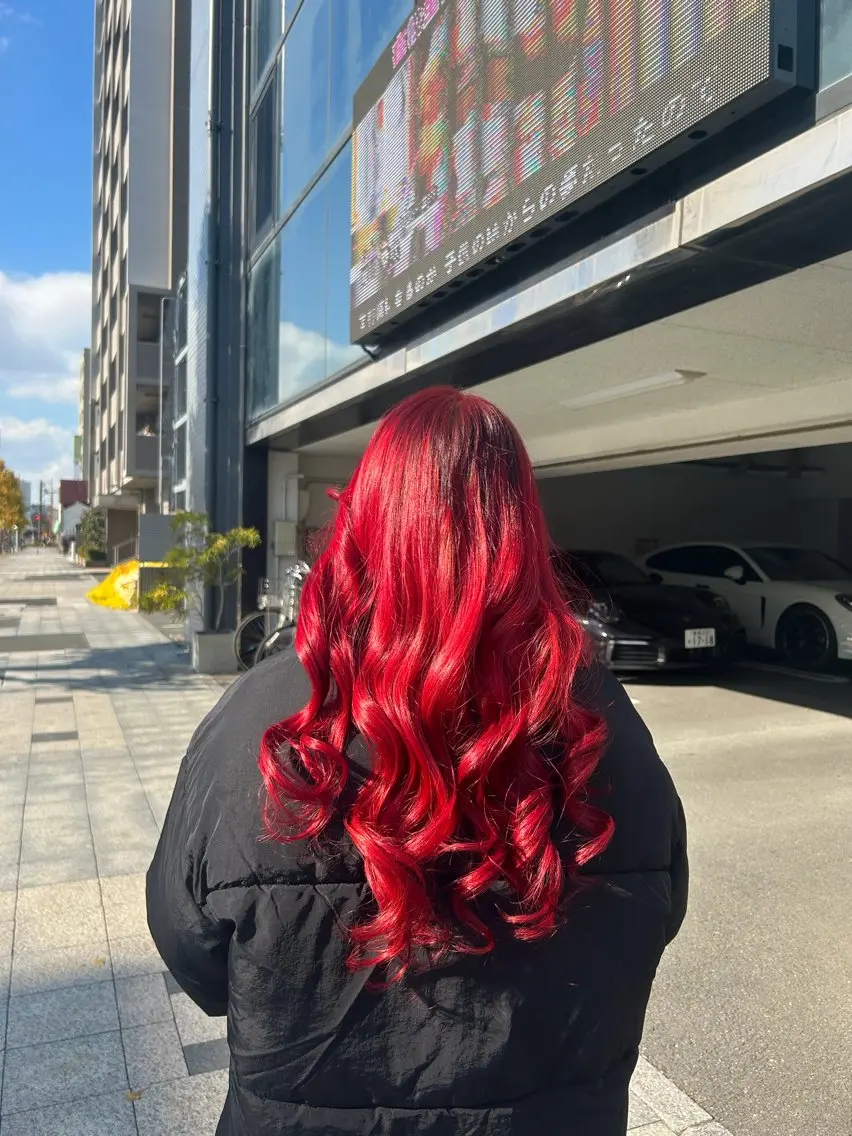 ロング カラー ボブ&寒色🎐ᩚ 短髪 COCOROのヘアスタイル