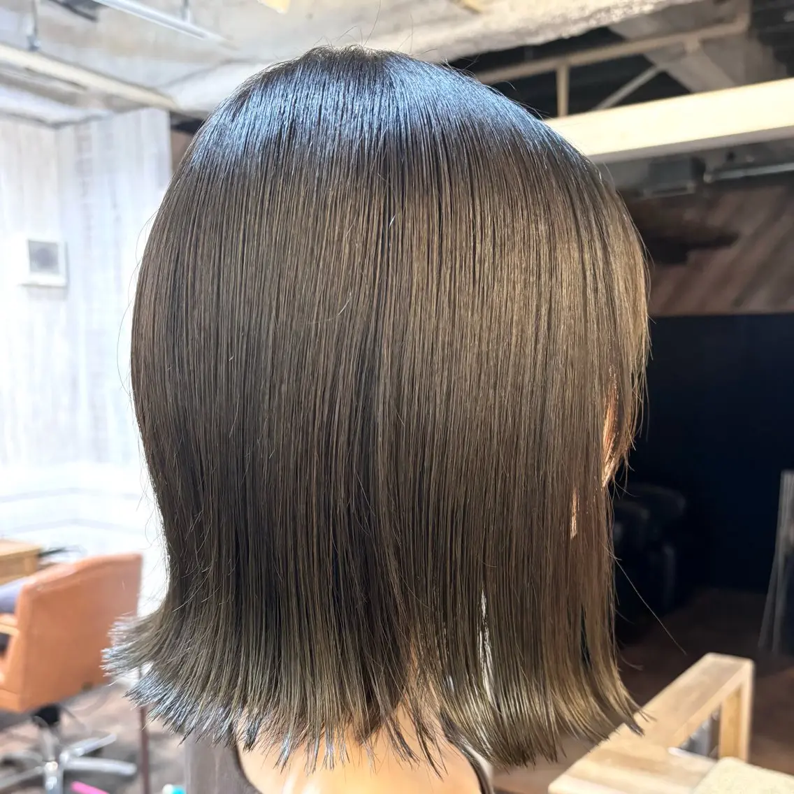 ショート 切りっぱなしボブ ボブ 外ハネヘア 透明感/レイヤー /ayaneのヘアスタイル