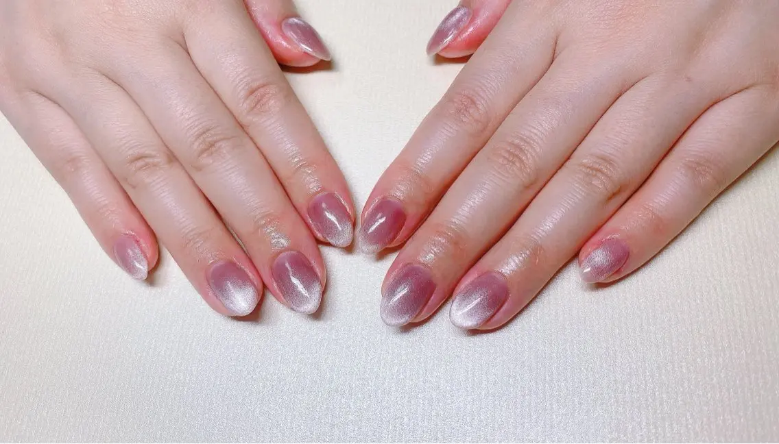 ネイル 長さ出し フットネイル ジェルネイル 韓国ネイル マグネットネイル Nail Ann【西川口店】のネイルデザイン