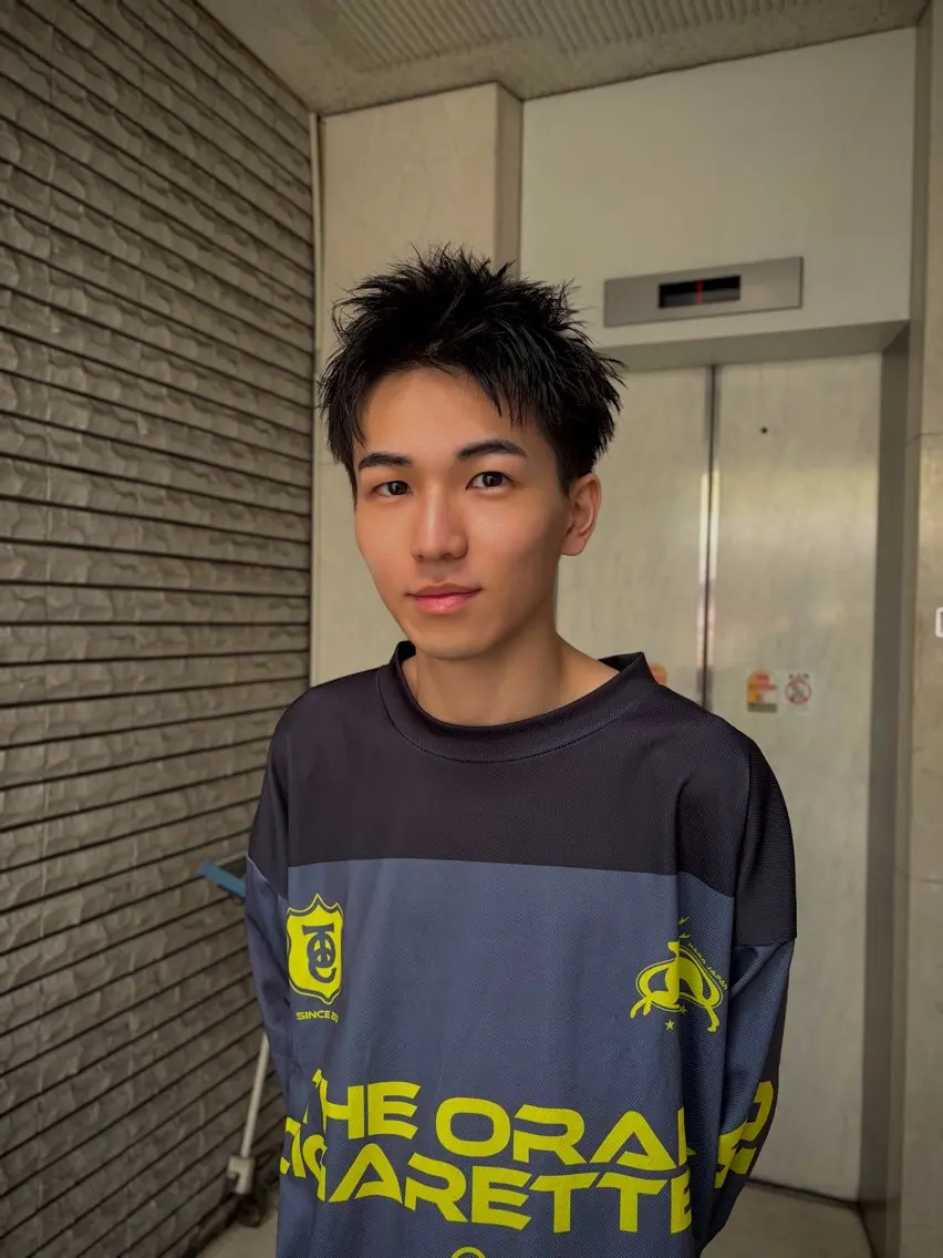 ショート メンズ メンズパーマ スパイキーショート ショートヘア カット UMM daichi メンズパーマのヘアスタイル
