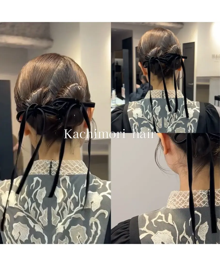 セミロング ヘアアレンジ ハッシュカット 髪質改善 韓国風ヘア レイヤーカット ヘアセット 立川 🫧 ハッシュ ／レイヤーカット✨️のヘアスタイル