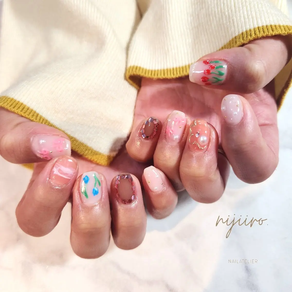 【オフあり】ジェルネイル☆アートし放題の写真
